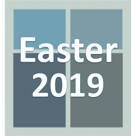 Easter 2019.
