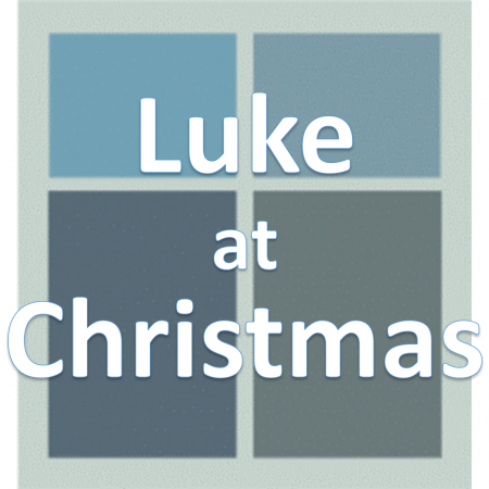 Luke at Christmas.